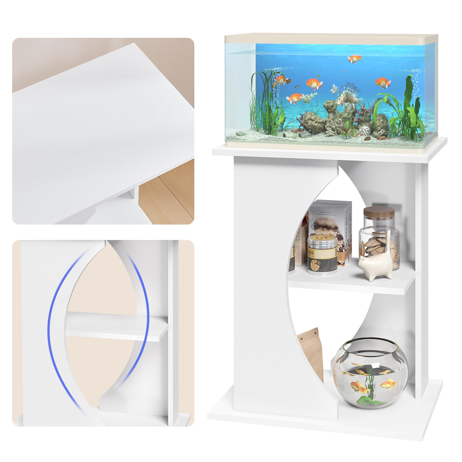 MAHANCRIS Soporte para acuario AFTWT7001