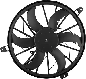 BOXI Radiator Cooling Fan Assembly for Jeep Grand Cherokee / Liberty