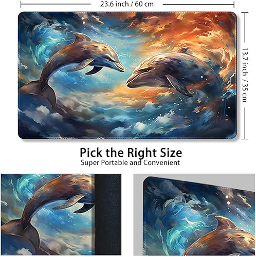 Miniatura 2 de Tapete de juego MTG cosido de alta calidad con zonas y parte trasera de goma antideslizante, tapete de juego TCG para MTG y otros juegos de cartas,