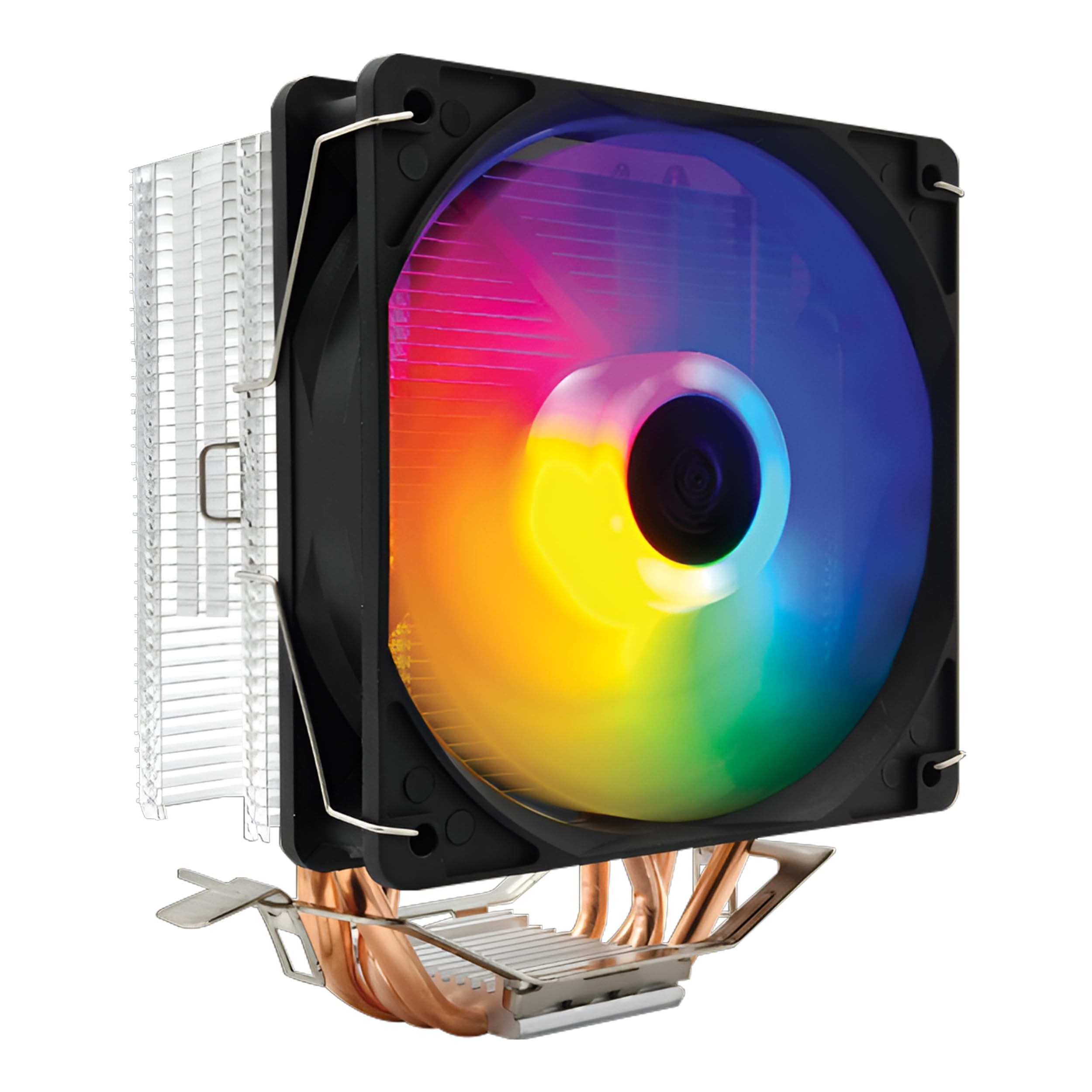 EVM EnAero 2.0 CPU Cooler Fan, 120mm Hydraumatic Bearing, LED Light, 1500RPM, 3-Pin Connector, Universal Socket Support – Intel & AMD Compatible, 1-Year Warranty(CUP Fan_P) (ECF-R63)-image-7