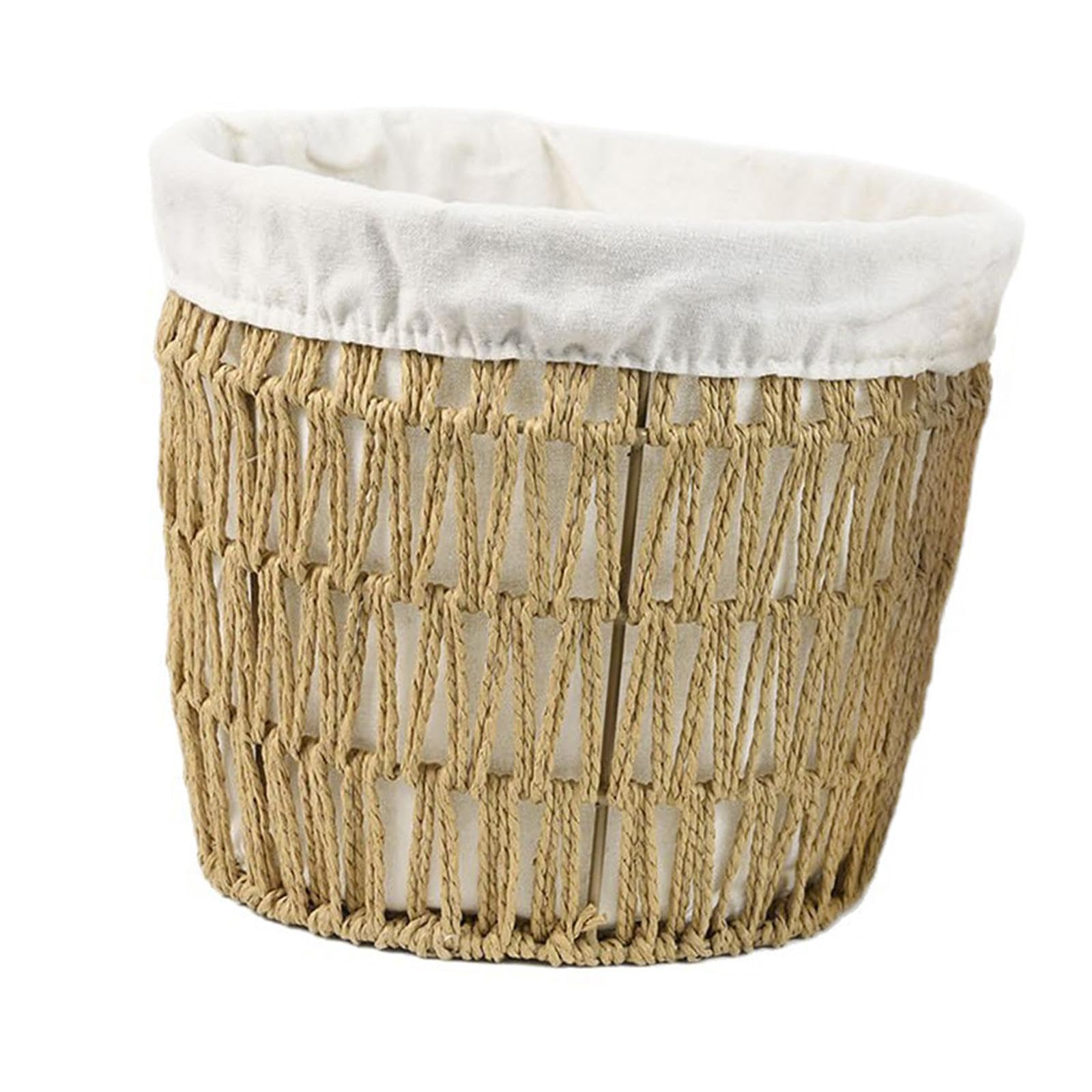 Woven Breads Basket Fruit Basket Kitchen Gadgets Multipurpose Sundries Storage Bin Snack Holder for Shelf, 26cmx22cmx21cm