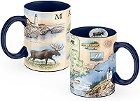 Vista 28 de Xplorer Maps Taza de cerámica con mapa de la isla de San Juan (16 onzas) – Taza de café sin BPA para bebidas calientes y frías – perfecta