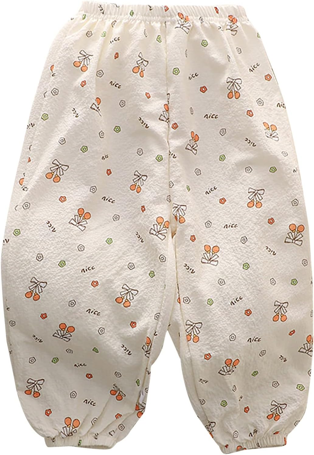 Boys Girls Graphic Long Bloomers Harem Pants Elastic Waist Jogger Pants Basic Casual Summer Fall Comfy Bottoms Trousers