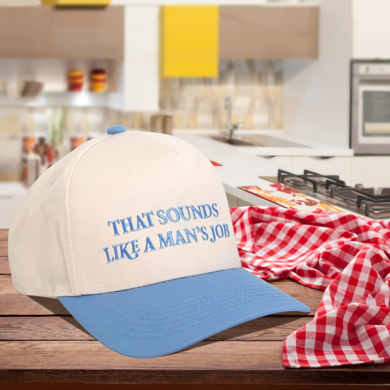 Put It On My Husband's Tab Funny Trucker Hats Women Vintage Adjustable Baseball Cap Embroidery Fashion Trucker Hat - Image 6