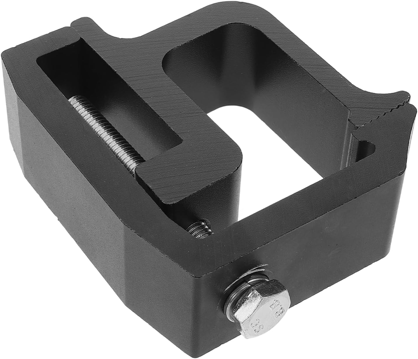Heavy Duty Truck Cap Mounting Clamp for Camper Shell Durable Aluminum Installation Clamp for Secure Truck Topper Compatible with Various Vehicle Models Black