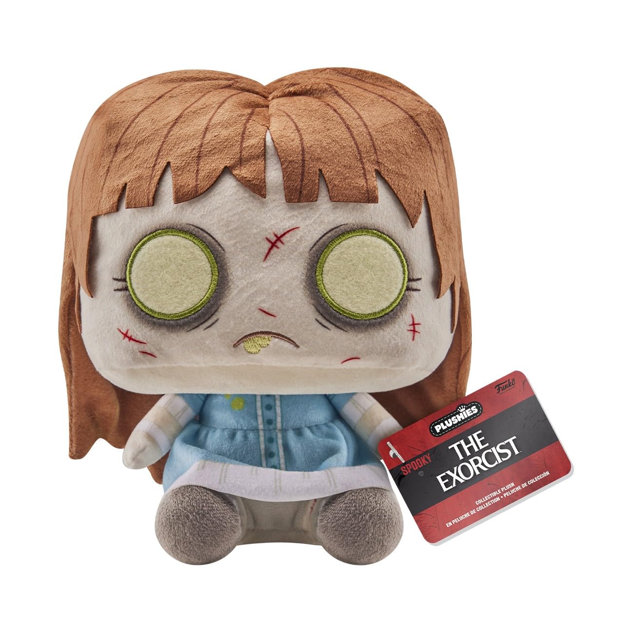 Funko Pop! Plush: Horror - Regan MacNeil - The Exorcist - Official Merchandise - Stuffed Plushie for Kids and Adults - Ideal for Anime Fans and Girlfriends