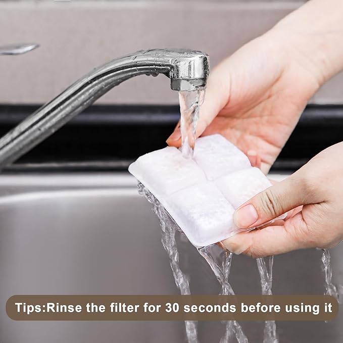 Pack de 6 Filtros de Repuesto para Fuente de Agua para Gatos miniatura 4
