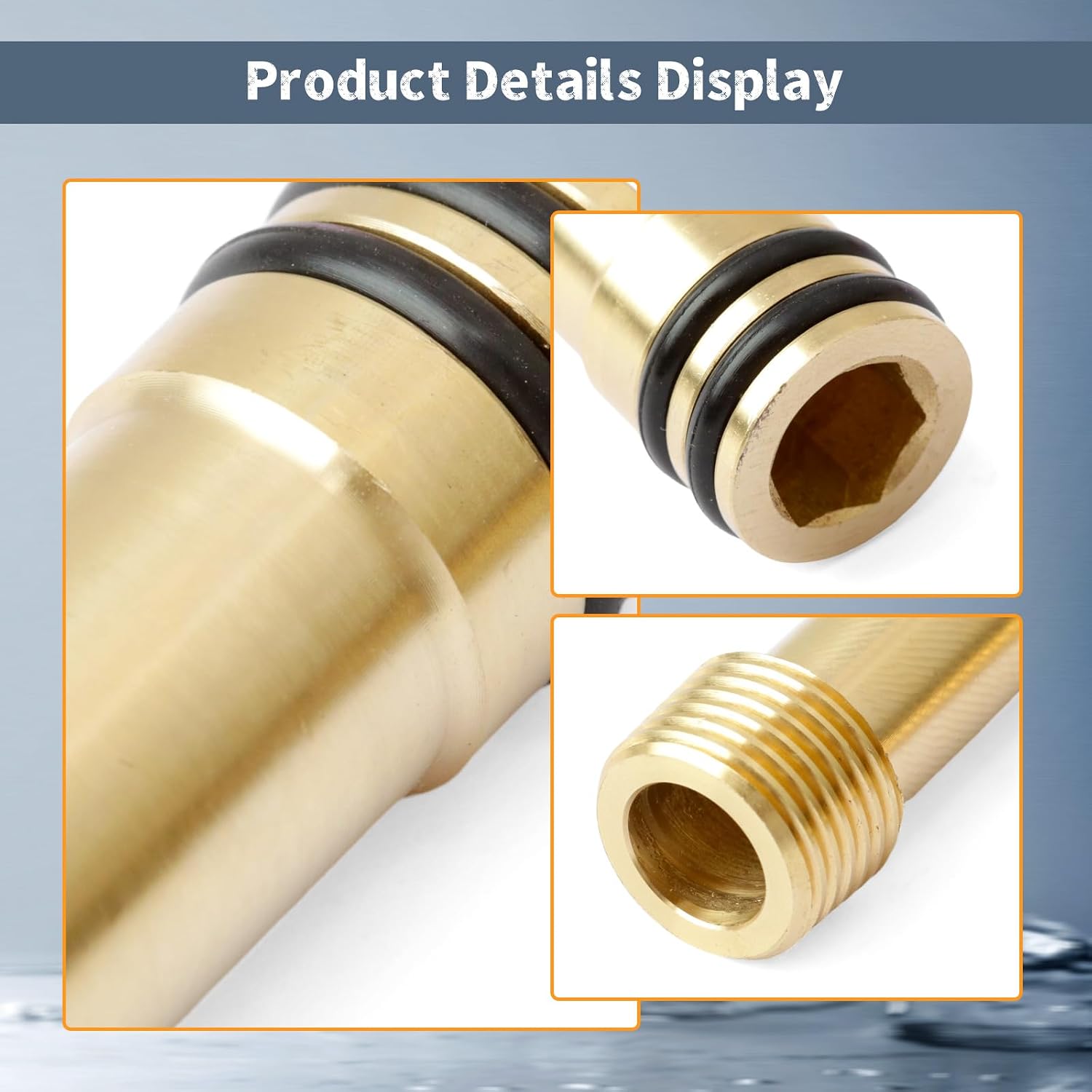 1247984 1247985 1247986 Shower Elbow Extender Adapter | Compatible with Kohler K-98350 for Awaken 1/2" NPT Connection, Brass Wall Supply Elbow Extension