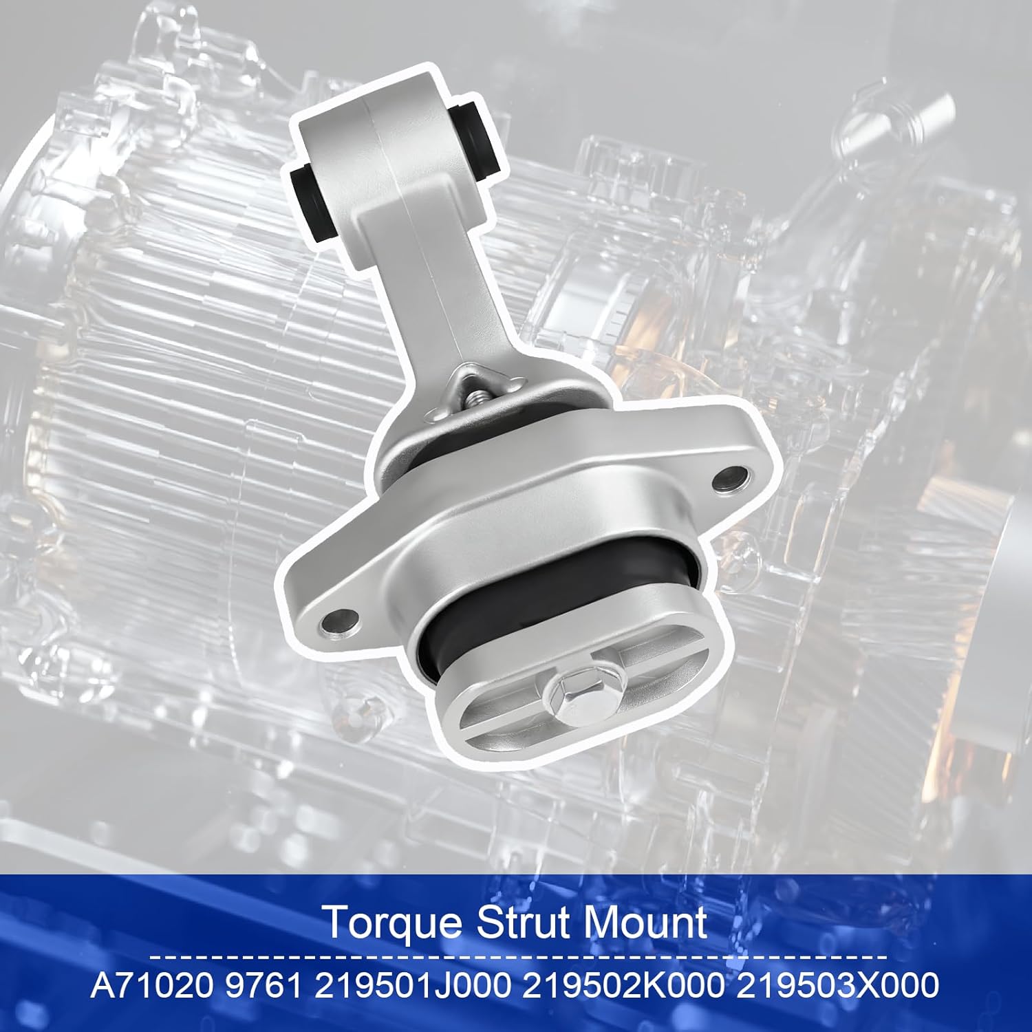 Engine Motor Mount Kit Fit for 2010-2013 Kia Soul 1.6L Manual(Not Automatic) Transmisson, for 2010-2011 Kia Soul 2.0L Manual(Not Automatic) Transmisson OE# A7190 / A71020 / A71008 Transmission Mount