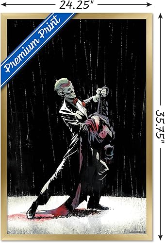 Miniatura 33 de Trends International DC Comics Joker - Póster de pared con texto en inglés "Dancing In The Dark", 34 pulgadas de largo x 22.4 W, versión premium sin