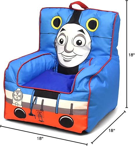 Miniatura 2 de Idea Nuova Thomas - Puf THOMAS,Los Vengadores,Frozen 2 Púrpura,Casa de muñecas de Gabby,Mundo Jurásico 2,Sirenita,Minnie Mouse,Ryans