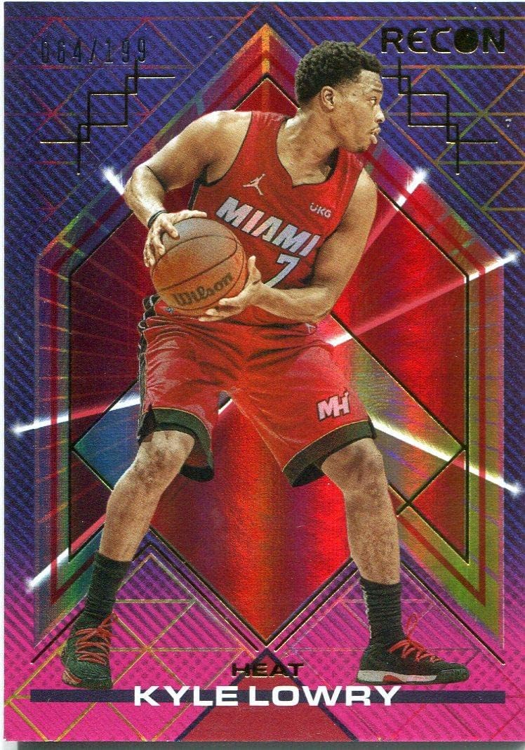 Kyle Lowry 2022 Panini Recon Card /199 - Unsigned Basketball Cards