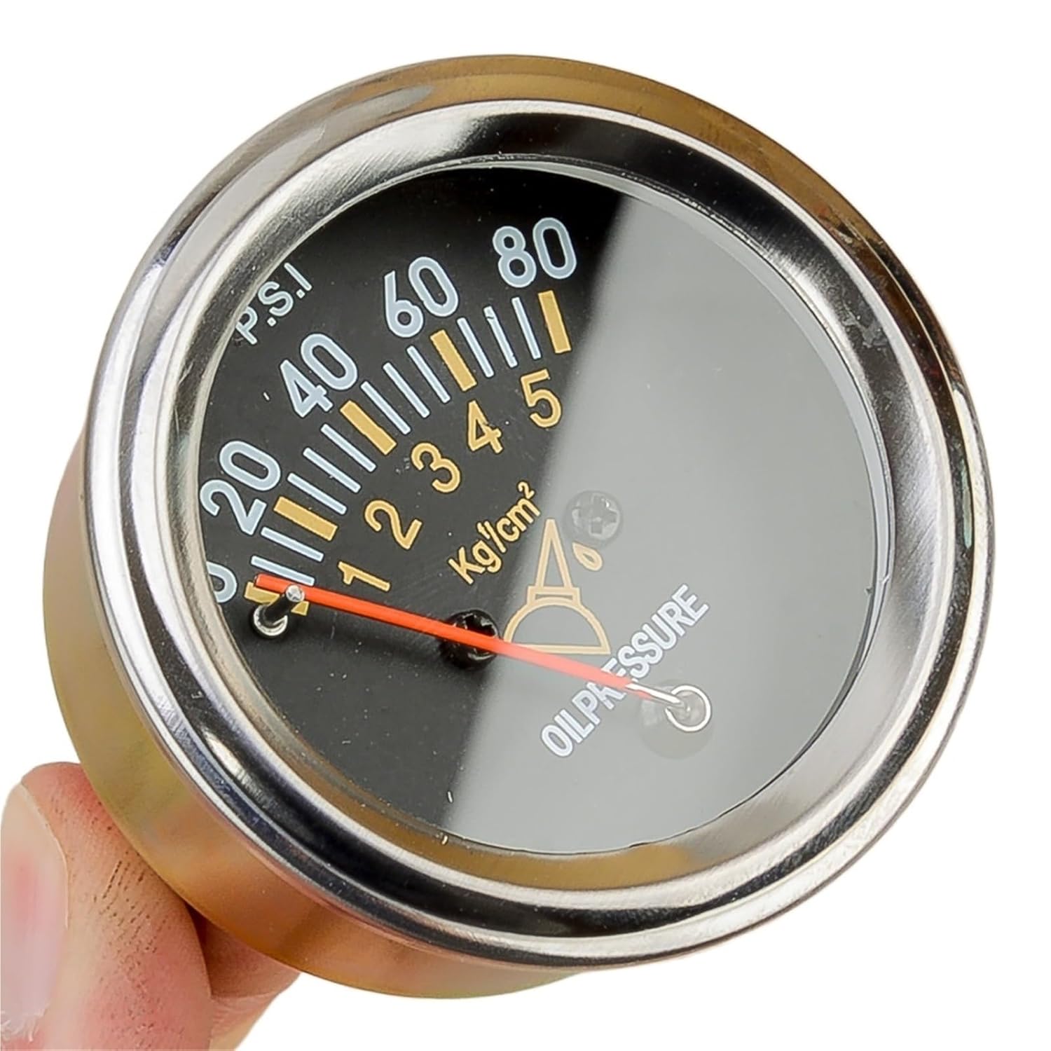 2" 52mm 12V Universal Car Auto Mechanical Oil Pressure Gauge Meter 0-80 PSI