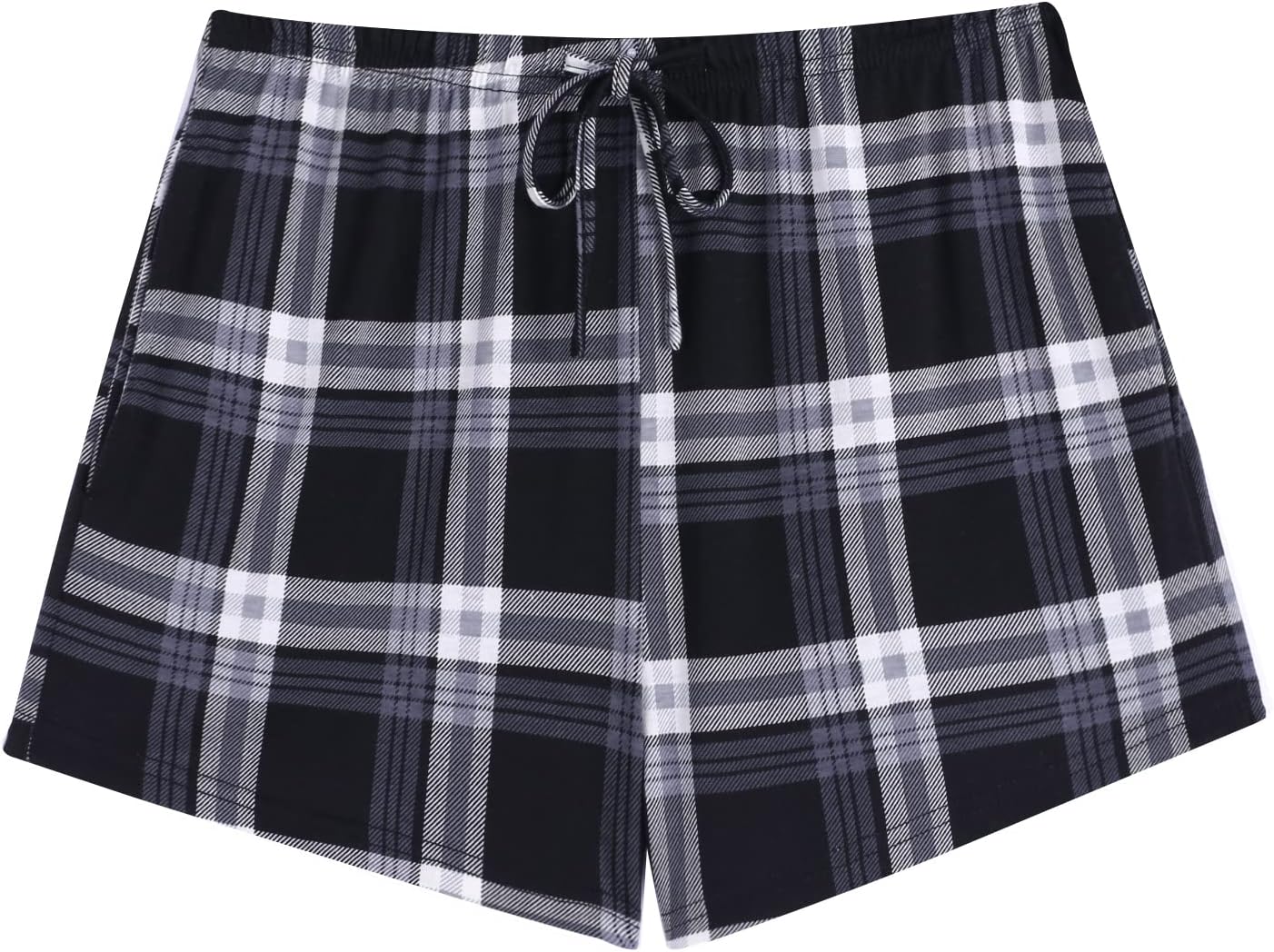 Ekouaer Women Pajama Shorts Comfy Lounge Bottom with Pockets Stretch Strip Sleepwear Drawstring Pj Bottoms Sleep Shorts - Image 3