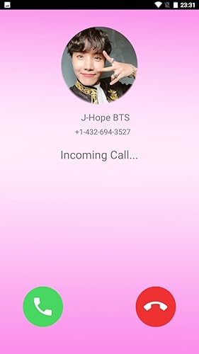 JHope Fake Video Call