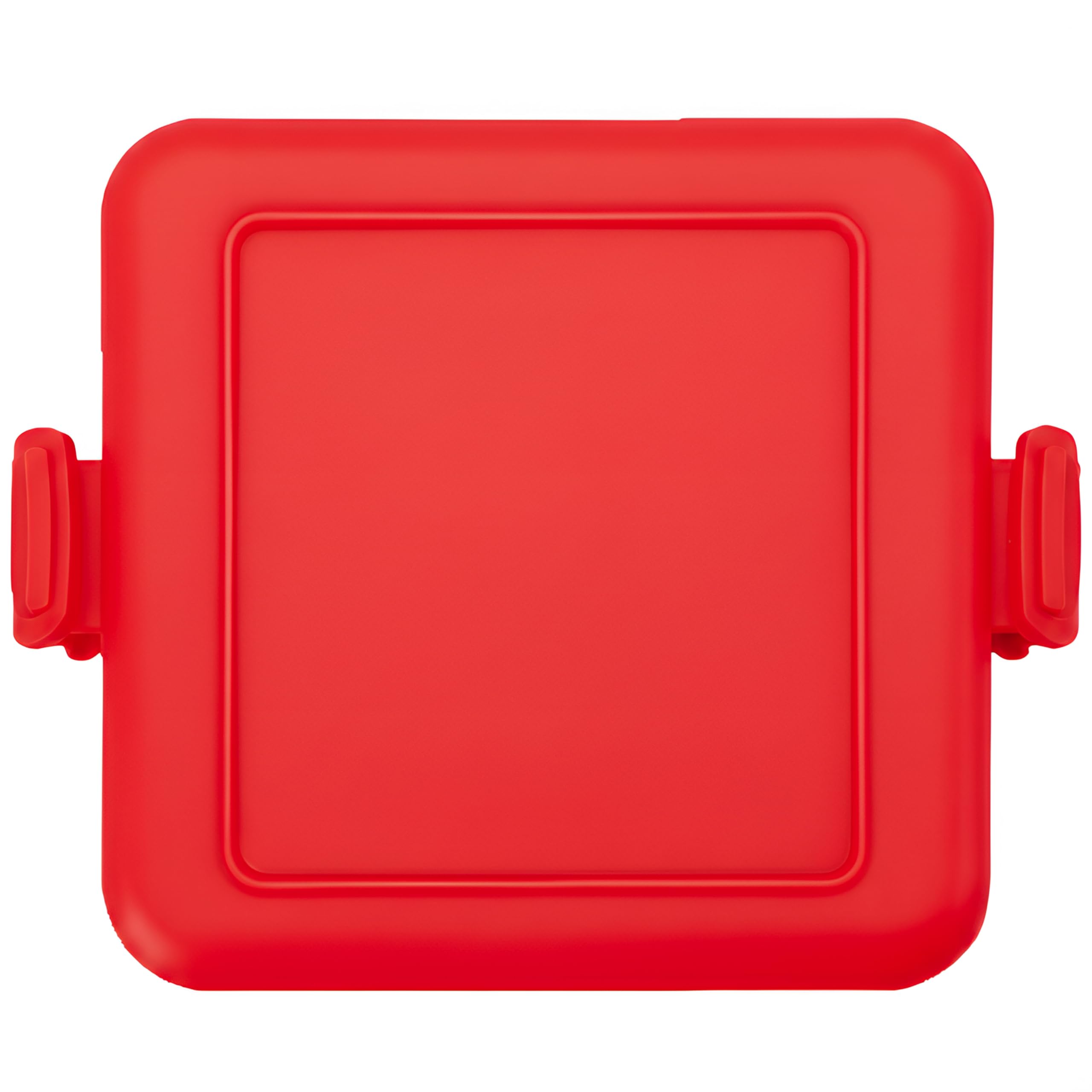 Microwave Toastie Maker And Sandwich Maker, Silicone Microwaveable Cookware, Heatwave Technology, Dishwasher Safe, Removable Non-Stick Grill Plates, Sturdy - Compact Toasted Sandwich Maker (Red)