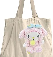 Vista 4 de Llavero de peluche lindo de dibujos animados de anime de 5 pulgadas (D)