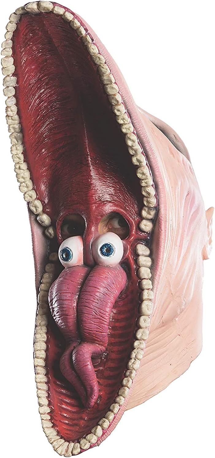 Men's Beetlejuice Adam Mask Barbara Adult Mask Scary Headgear Halloween Cosplay Costume Mask for Party Decoration, Halloween Costume Masks (Adam)