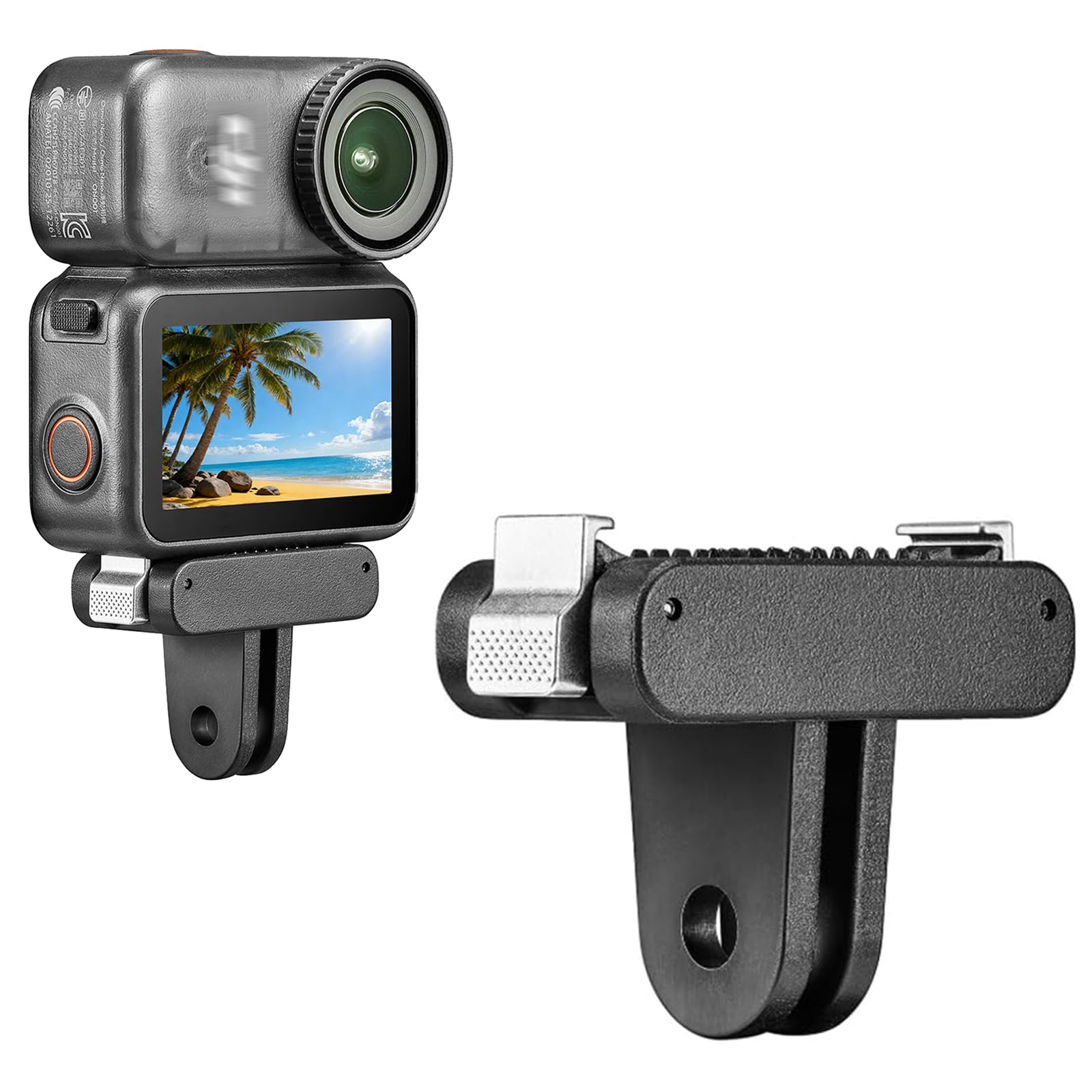 Magnetic Action Camera Mount Adapter Compatible with DJI Osmo Action 6/Osmo Nano, Quick Release Magnetic Camera Holder with Tripod Mount, Stable Mounting Accessory for Vlogging and Outdoor Filming-picture-37