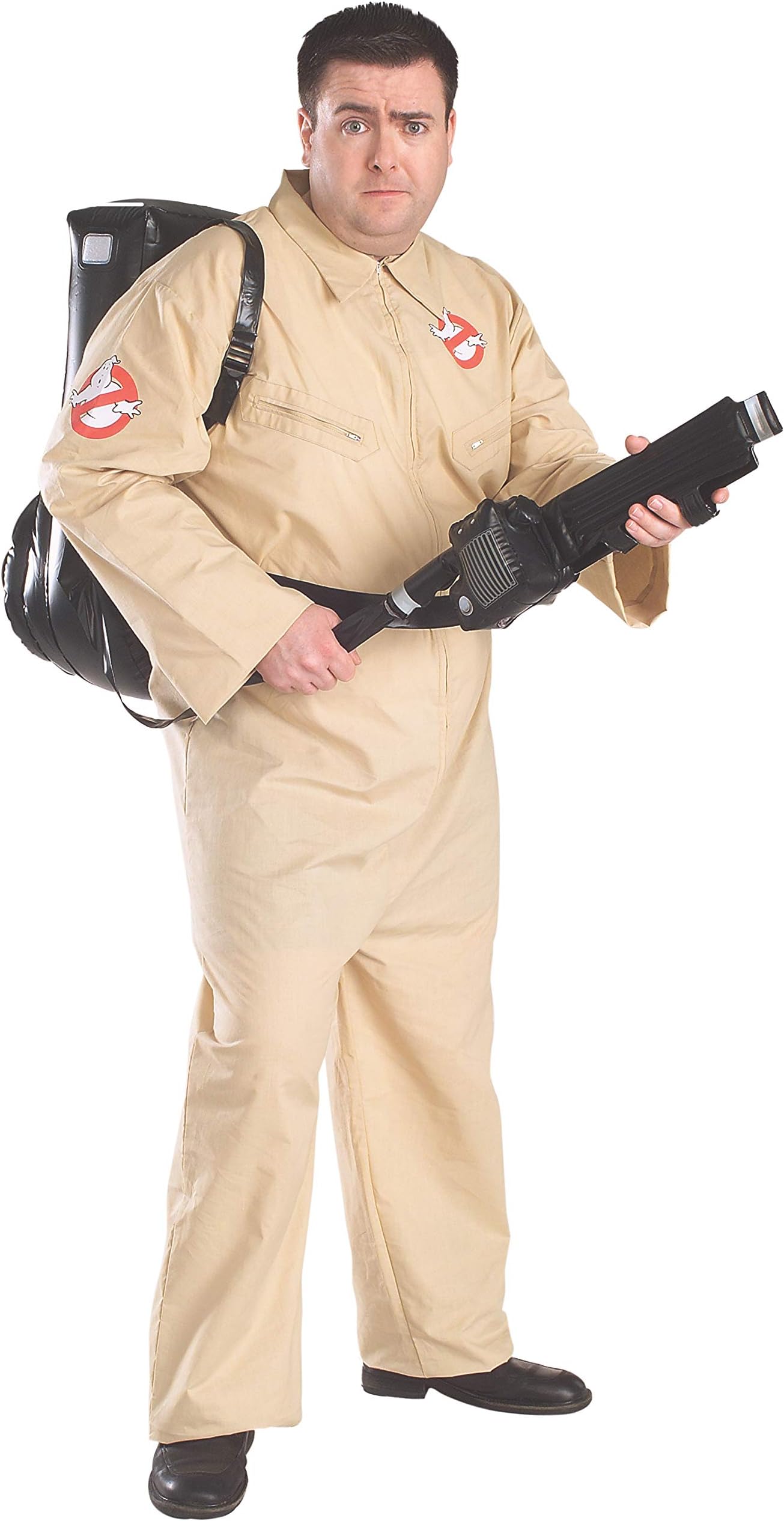 Ghostbusters Costume With Inflatable Backpack, Plus Size, Ad