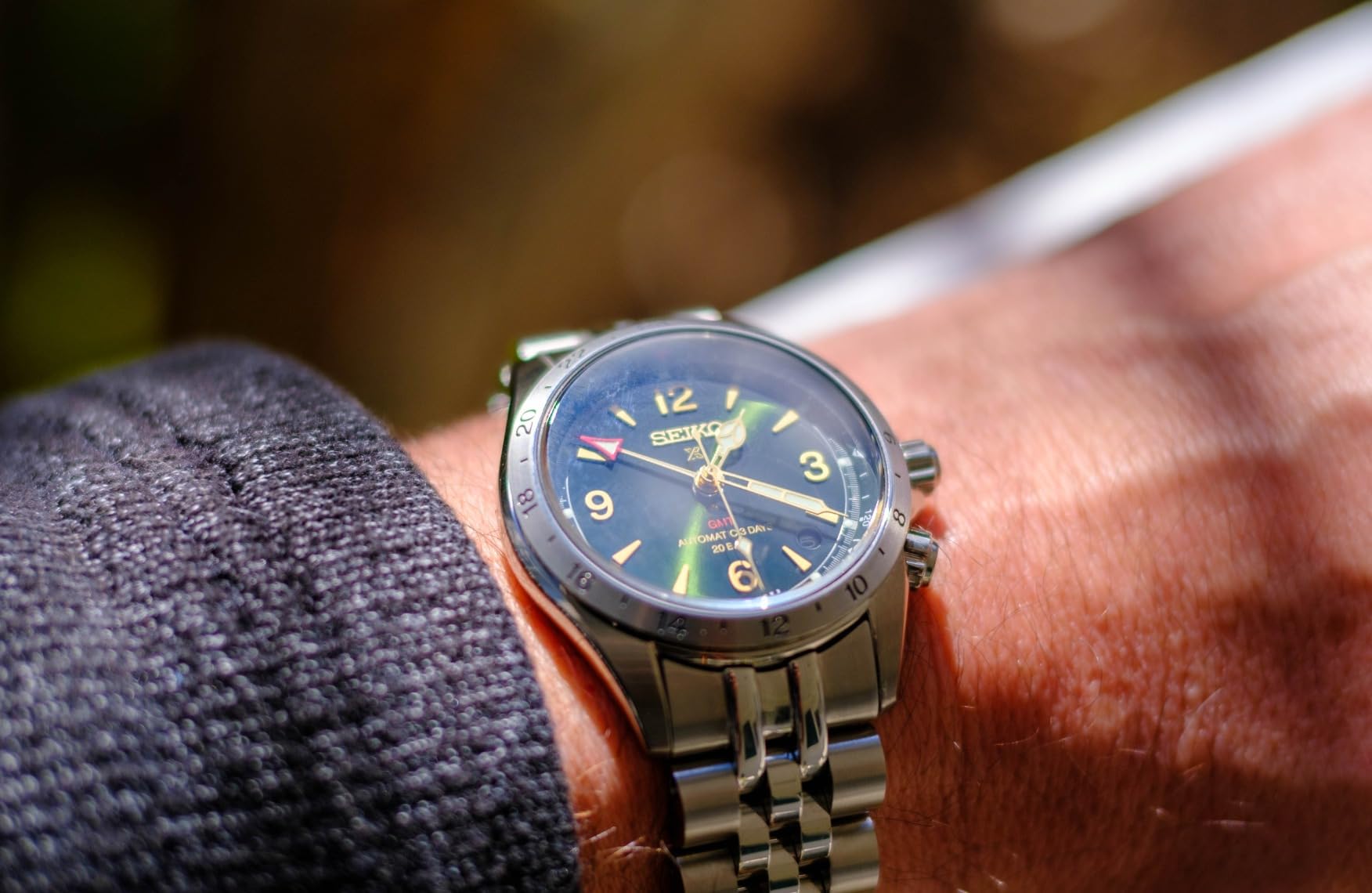SEIKO SBEJ005 PROSPEX Alpinist Mechanical GMT Colombia | Ubuy