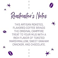 Vista 4 de Joffrey's Coffee – Toasted S'Mores, café saborizado, tostado medio artesanal, granos arábica, malvavisco, galletas Graham y sabor a chocolate, sin