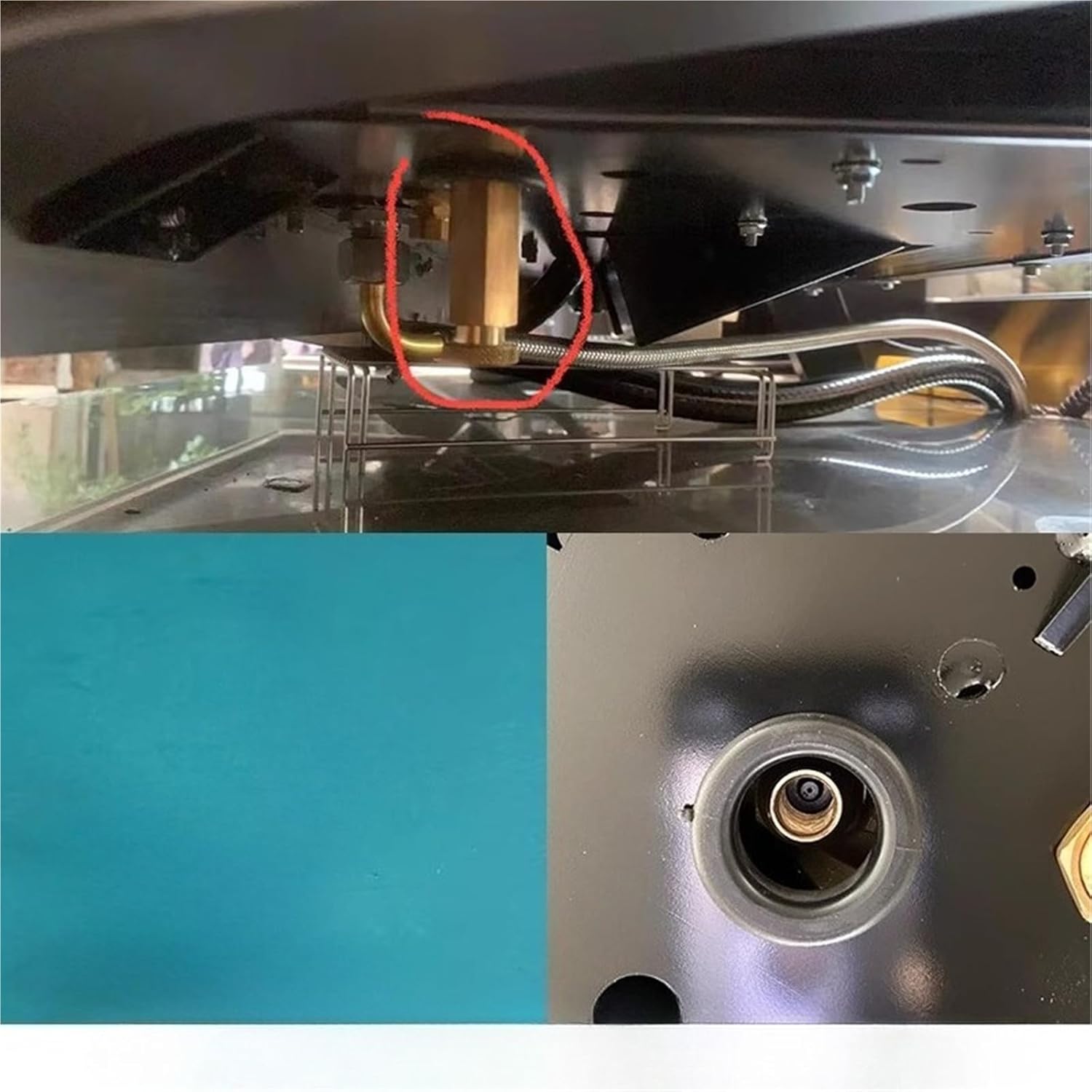 Compatible for SANREMOF 18SB Coffee Machine Bottom Pressure Adjustment Rod Copper Bolt