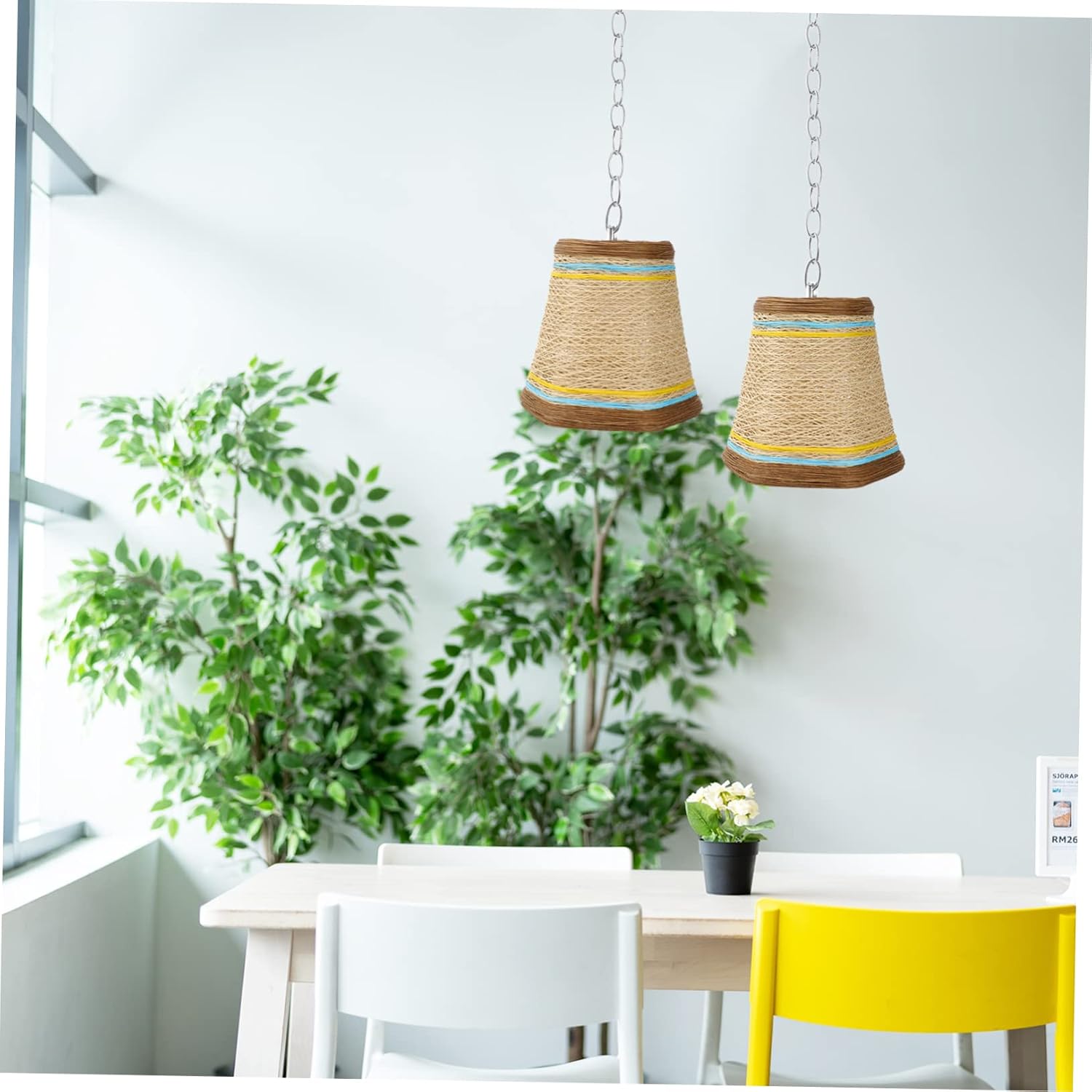 Luxshiny Hanging Chain Pendant Lamp Extension Heavy Duty Decorative Light Fixture Chain with Lock Clasp Chandelier Chain for Easy Installation for Pendant Lights