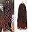 Passion Twist Hair 18Inch Water Wave Crochet Hair for Passion Twist Crochet Hair Long Bohemian Braiding Hair 6 Packs Braiding Passion Twist Braids Synthetic Hair Extensions (18 Inch, 1B/350)