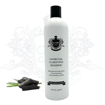 Charcoal Clarifying Shampoo by CMR, Deep Cleansing Cream Formula for All Hair Types - Refresh & Revitalize Hair, Ideal for Adult Scalp Care - Restores Natural Balance & Shine