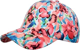 Woman Fashion Women Men Sport Flowers Prints Breathable Beach Baseball Cap Hip Hop Hat Sun Hat Adjustable Twill Baseball Cap