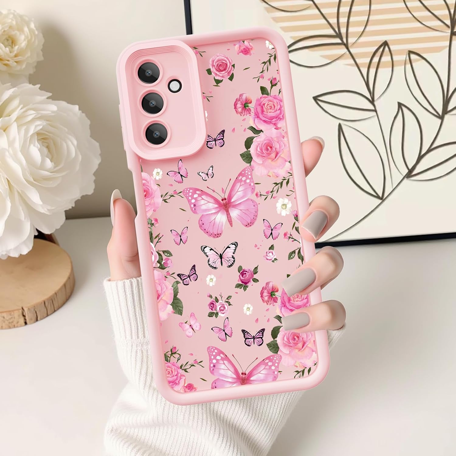 Case for Samsung Galaxy A14 5G, Silicone Shockproof Cover Women thumbnail