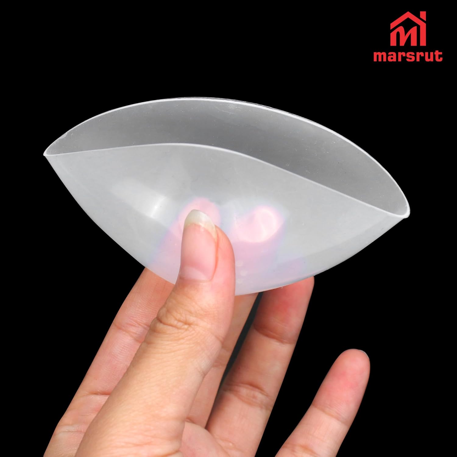 5Pcs Silicone Wig Cap for 1/3 BJD, for Dollfie SD Ball Joint Dolls 1/3 with 8.66"-9.45" (22-24cm) Head Circumference, Soft Silicon Hair Caps Wigs Cover Supplies for Making Doll Head Protection, Clear