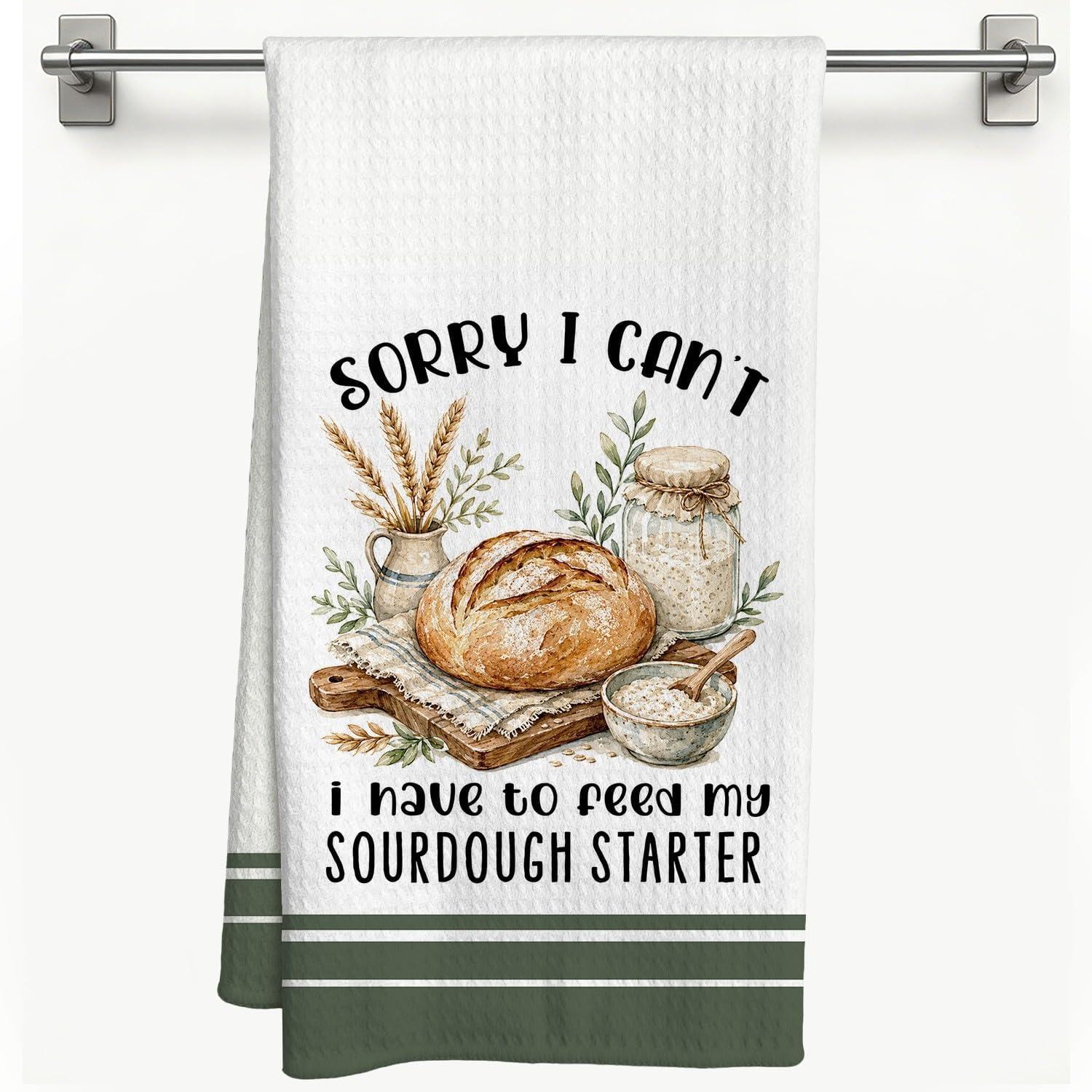 Funny Sourdough Baking Kitchen Towels 16x24 Inch