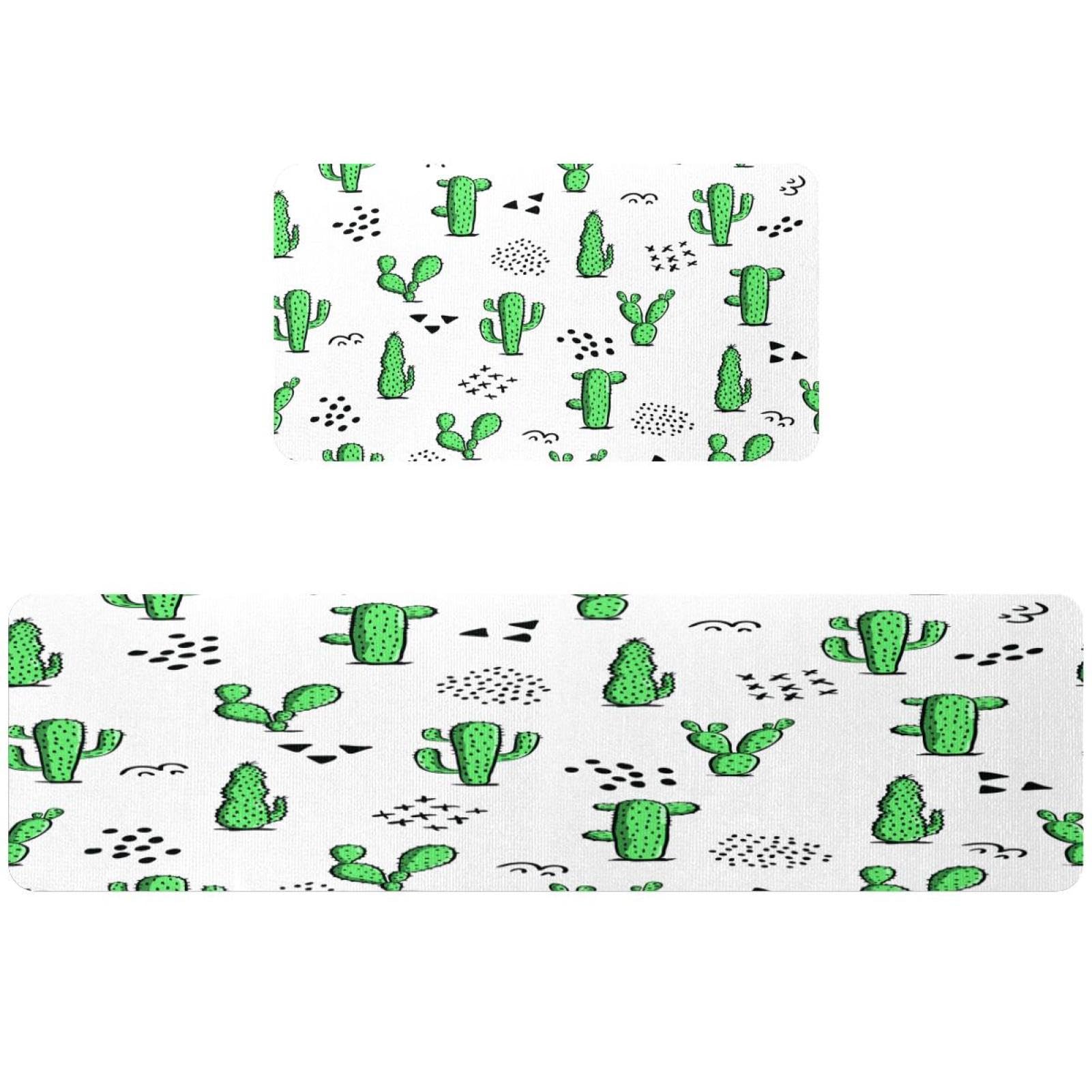 Tapis de cuisine antidérapants lavables lot de 2 grand confort anti-glisse