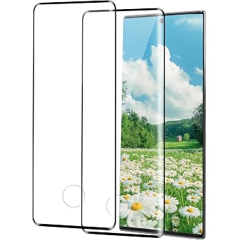 Tempered Glass Screen Protector for Samsung Galaxy Note 10 Plus Pack of 2 Fingerprint ID Tempered Glass Screen Protector for Samsung Note 10+ Film 9H Hardness Protective Glass for Galaxy