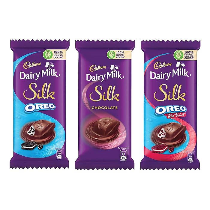 Buy Cadbury Dairy Milk Silk Large Chocolates Combo (Silk Oreo Red