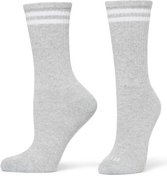 HUE Women's Sport Crew Sock 5 Pair Pack