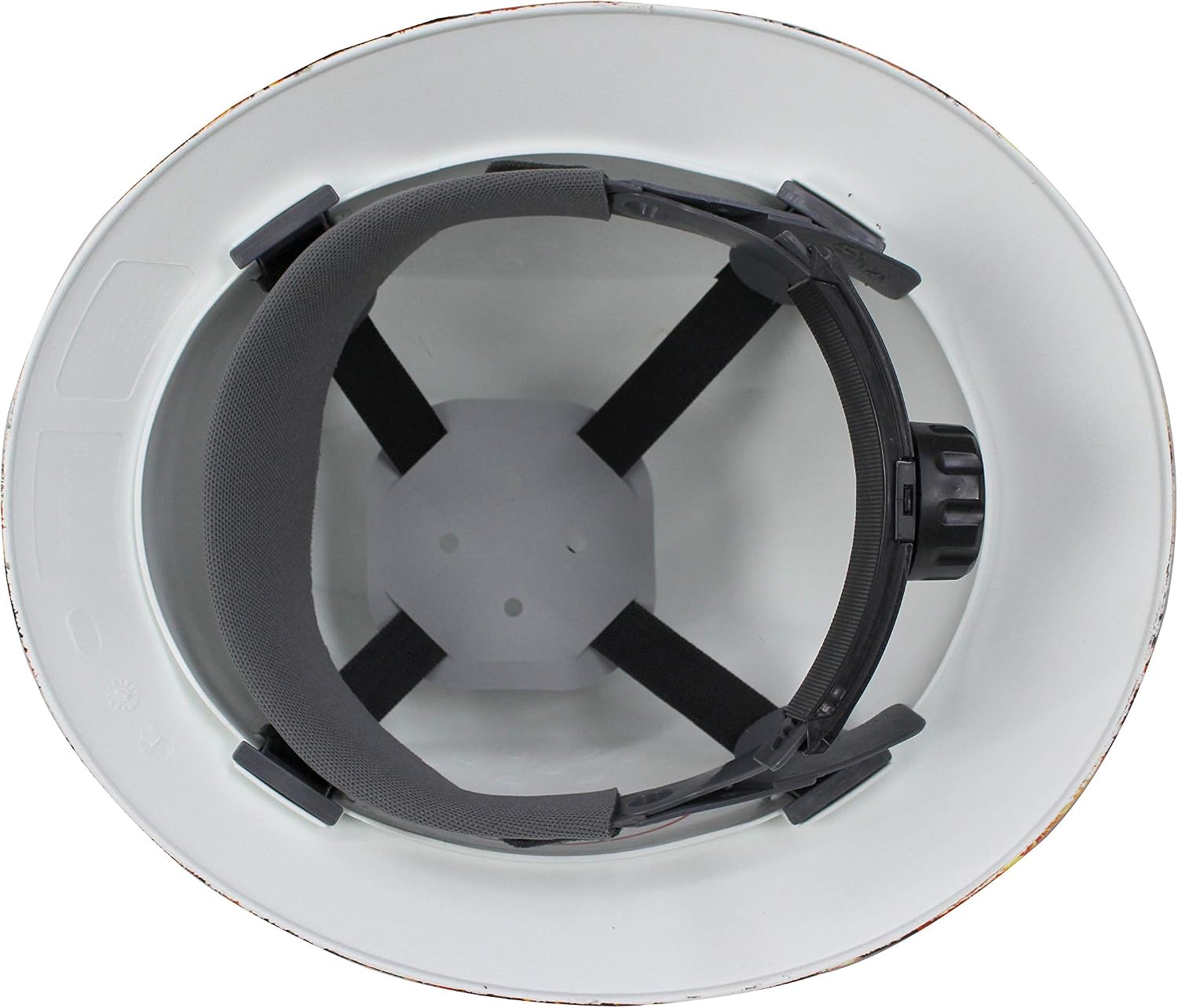 RK-HP44 Brown Hard Hat Full Brim Style with 4 Point Ratchet Suspension (Dollar)