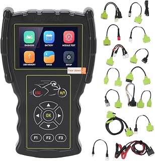 Para el escáner de diagnóstico de motocicleta M100 Pro, lector de código de error OBD de alta precisión fácil de usar DC9-18V portátil para motocicleta