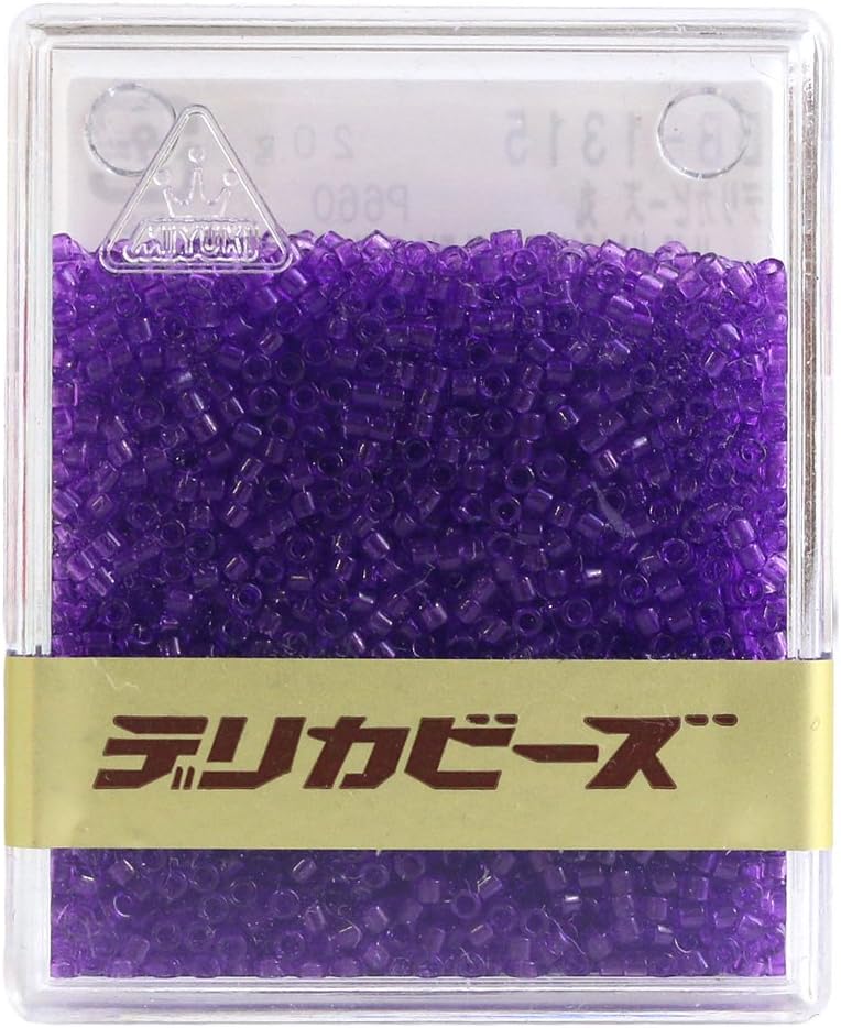Miyuki DB1315-20G Delica Beads, Round, 0.7 oz (20 g), Approx. 4,000 Seeds