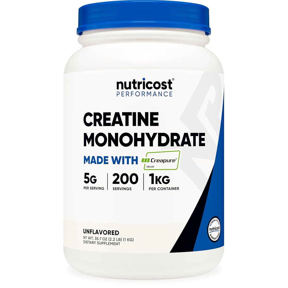 Nutricost Creapure Creatine Monohydrate Powder 1KG