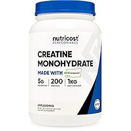 Nutricost Creapure Creatine Monohydrate Powder 1KG