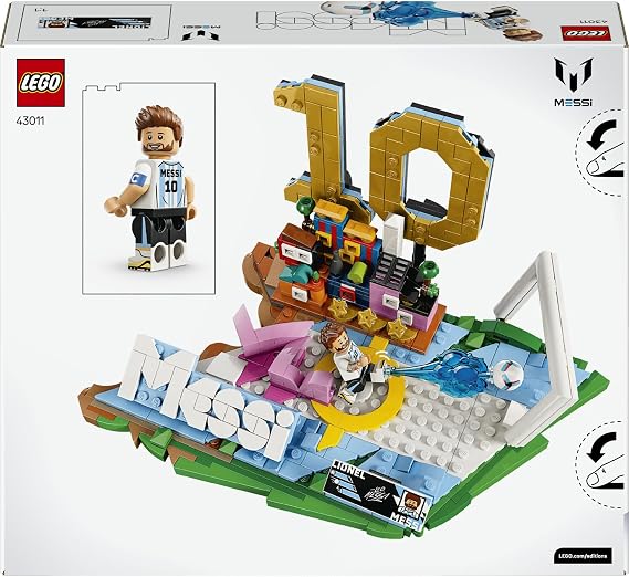LEGO Editions Lionel Messi – Unutulmaz Futbol Anları 43011