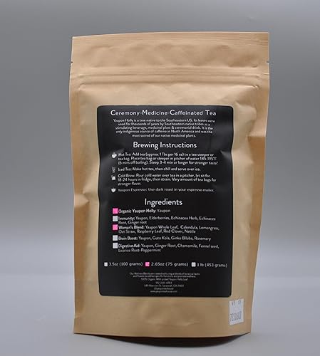 Miniatura 2 de Yaupon Teahouse + Apothecary Té suelto de hoja entera (mezcla de bienestar para mujer)