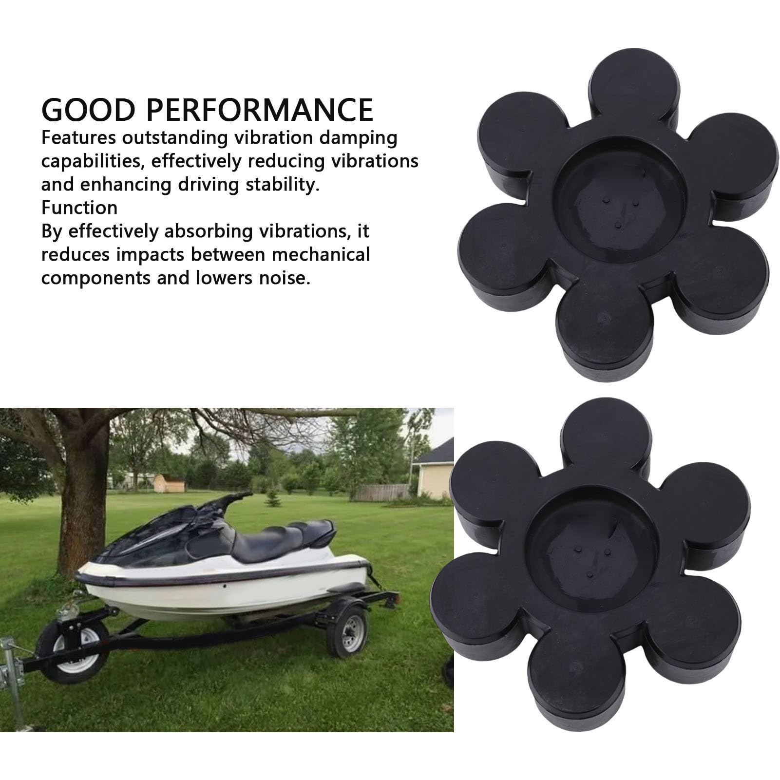 2 SZT Gumowe Sprzęgła Tłumiące 6M6 4581J 00 00 do Waverunner III