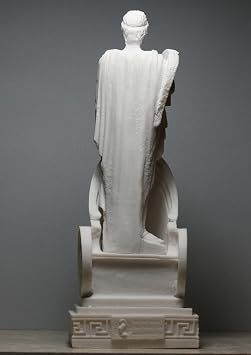 greekartshop Ares Mars God of War Chariot Greek Cast Marble Statue Sculpture Figure 9.84