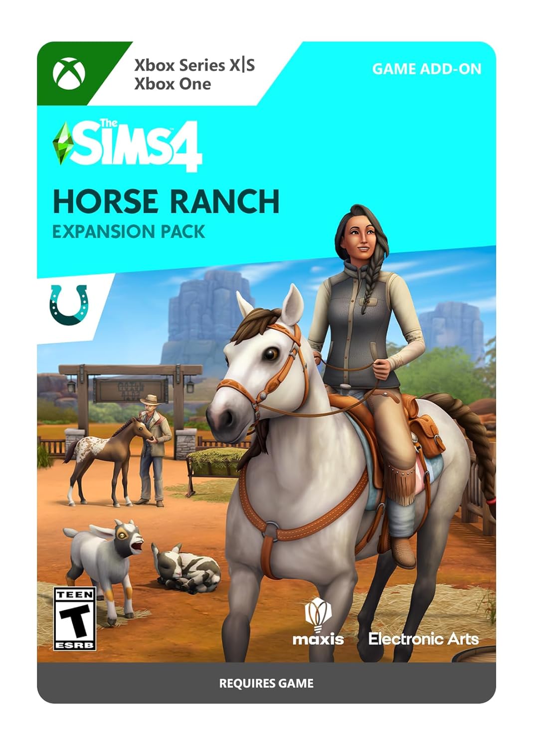 The Sims 4 Horse Ranch Expansion Pack - Xbox [Digital Code]