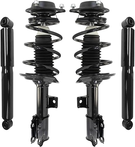 UNITY AUTOMOTIVE 4-11137-259180-001 Kit completo de amortiguador de repuesto delantero y trasero para Hyundai Elantra Sedan 2011-2016