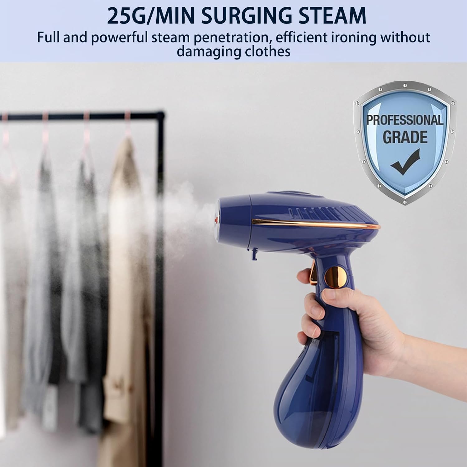 JUSTUP Steamer 25g/min Surging Steam